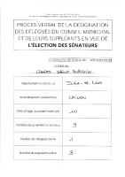 PV ELECTIONS CANDES SAINT MARTIN